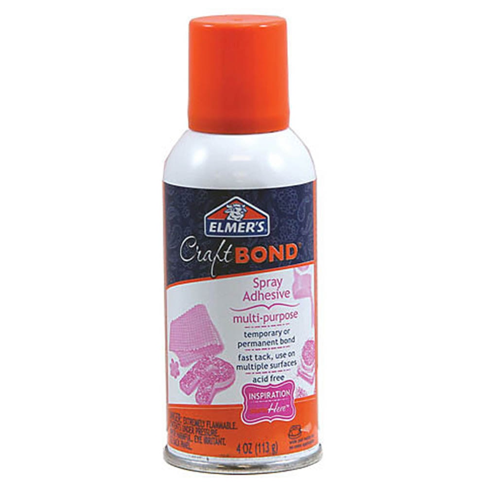 Elmer's, Adhesives/Glue, Art & School, Spray, Acid Free, 4 ounce, 2137